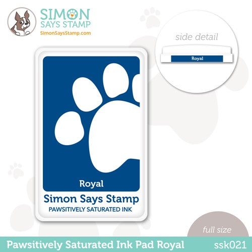 Simon Says Stamp! Simon Says Stamp Pawsitively Saturated Ink Pad ROYAL ssk021