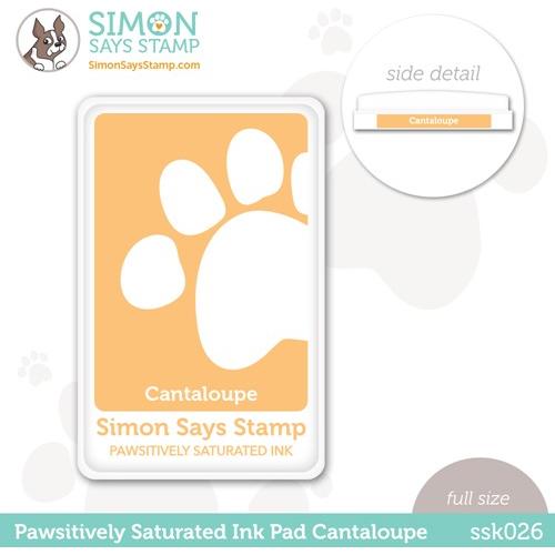 Simon Says Stamp! Simon Says Stamp Pawsitively Saturated Ink Pad CANTALOUPE ssk026