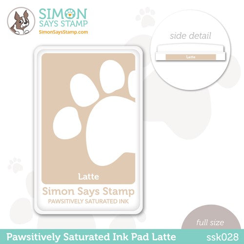Simon Says Stamp! Simon Says Stamp Pawsitively Saturated Ink Pad LATTE ssk028