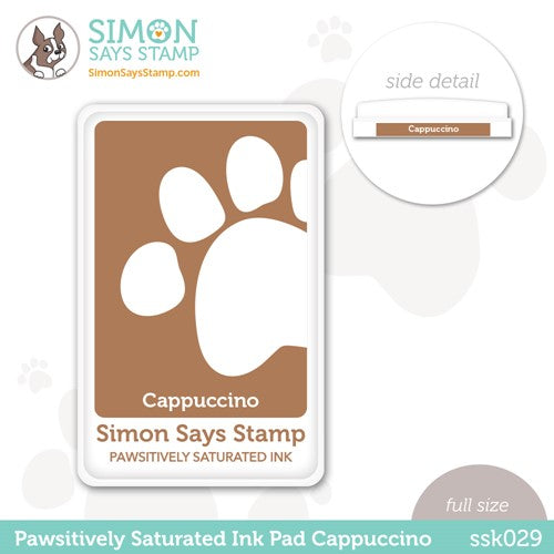 Simon Says Stamp! Simon Says Stamp Pawsitively Saturated Ink Pad CAPPUCCINO ssk029