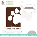 Simon Says Stamp! Simon Says Stamp Pawsitively Saturated Ink Pad MOCHA ssk030