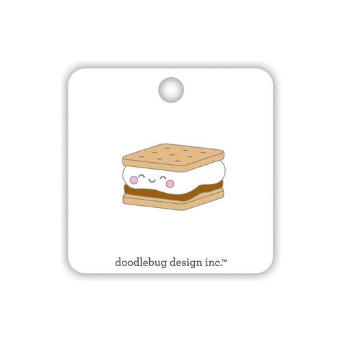 Simon Says Stamp! Doodlebug S'MORE FUN Enamel Pin 7472
