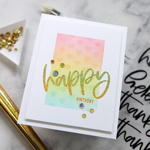 Simon Says Stamp! Therm O Web Unity GOLD GLITTER Deco Foil Transfer Sheets 19093 | color-code:ALT1