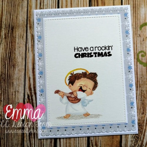 Simon Says Stamp! C.C. Designs TINY ANGELS Clear Stamp Set ccd0222