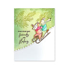 Simon Says Stamp! Penny Black Clear Stamps SKATES AND SPINS 30-886*