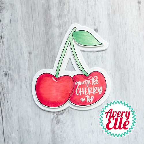Simon Says Stamp! Avery Elle Clear Stamps CHERRY ON TOP ST-21-42*