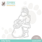 Simon Says Stamp! Simon Says Stamp JOLLY SANTA Wafer Die sssd112547