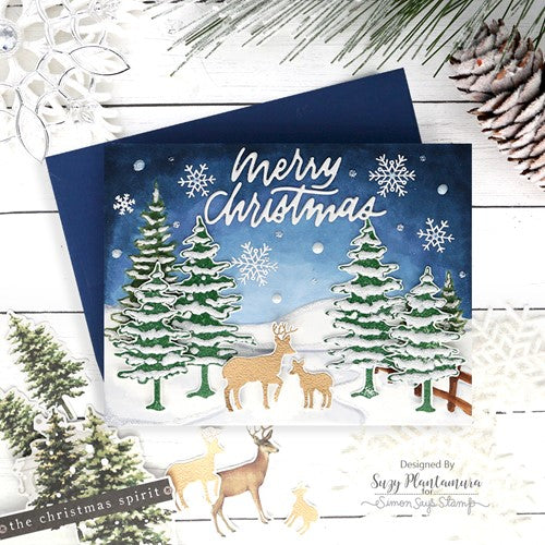 Simon Says Stamp! Simon Says Stamp HANDWRITTEN MERRY CHRISTMAS Wafer Die sssd112543 | color-code:ALT2