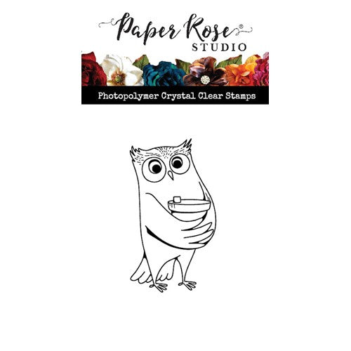 Simon Says Stamp! Paper Rose BAILEY THE OWL Clear Stamp 24163*