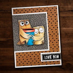 Simon Says Stamp! Paper Rose BAILEY THE OWL Clear Stamp 24163*