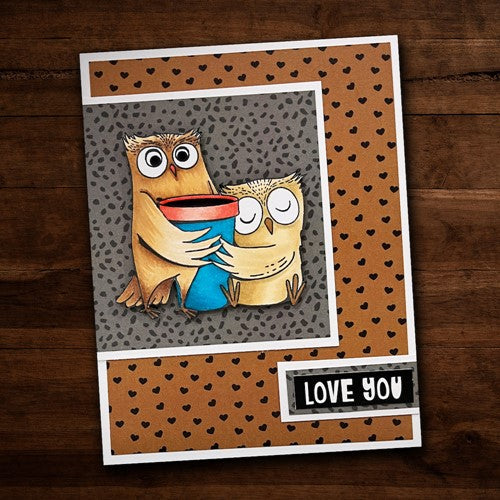 Simon Says Stamp! Paper Rose BAILEY THE OWL Clear Stamp 24163*