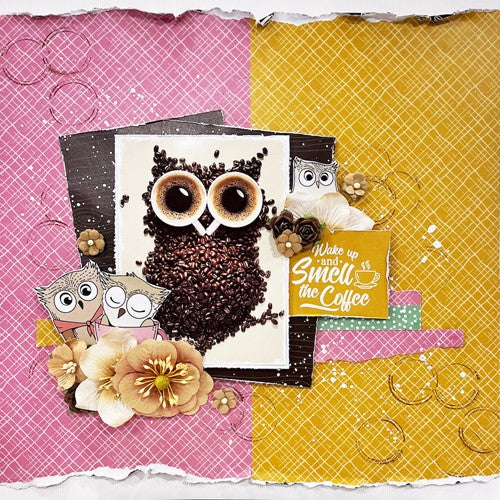 Simon Says Stamp! Paper Rose BAILEY THE OWL Clear Stamp 24163*