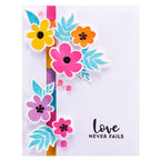 Simon Says Stamp! STP-051 Spellbinders LOVE NEVER Fails Clear Stamps*