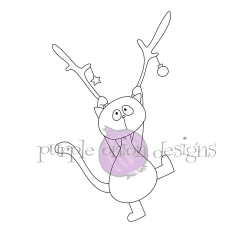 Simon Says Stamp! Purple Onion Designs OLLIE Cling Stamp pod4062*