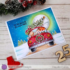 Simon Says Stamp! Purple Onion Designs ON OUR WAY Cling Stamp pod1239