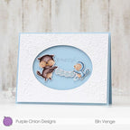 Simon Says Stamp! Purple Onion Designs SHIRLEY AND SHARON Cling Stamp pod1245*