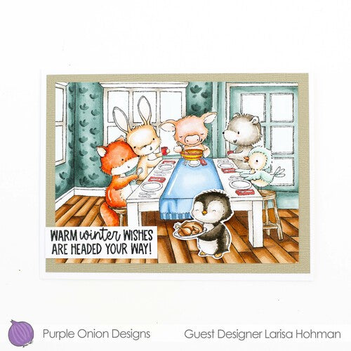 Simon Says Stamp! Purple Onion Designs STANLEY Cling Stamp pod1250