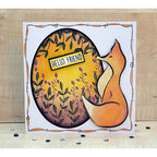 Simon Says Stamp! Creative Expressions CLEVER FOX Clear Stamps cec978*