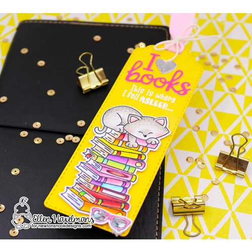 Simon Says Stamp! Newton's Nook Designs BOOKMARK Dies NN2111D05
