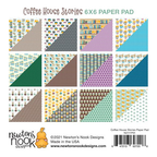 Simon Says Stamp! Newton's Nook Designs COFFEE HOUSE 6X6 Paper Pad NN2111P01