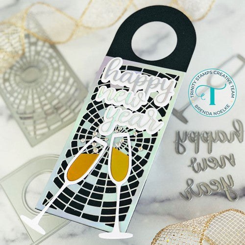 Simon Says Stamp! Trinity Stamps BOTTLE GIFT TAG Die Set tmd114 | color-code:ALT01