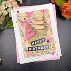Simon Says Stamp! Trinity Stamps BRONZED BROWN SATIN BAUBLES Embellishment Box tsb223 | color-code:ALT01