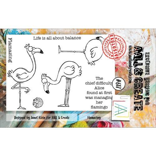 Simon Says Stamp! AALL & Create FLAMAZING A7 Clear Stamps aall617