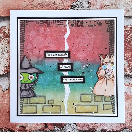 Simon Says Stamp! AALL & Create GLINDA GOOD WITCH A7 Clear Stamps aall614