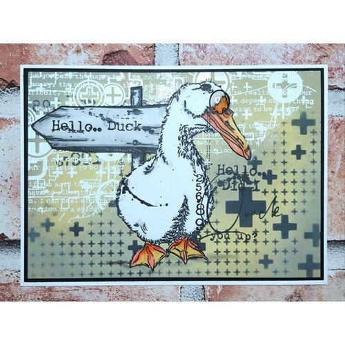 Simon Says Stamp! AALL & Create LOTZA PLUSEZ 6x6 Stencil aal140