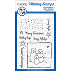 Simon Says Stamp! Whimsy Stamps FADOODLE STARRY NIGHT Clear Stamps CWSD172a*