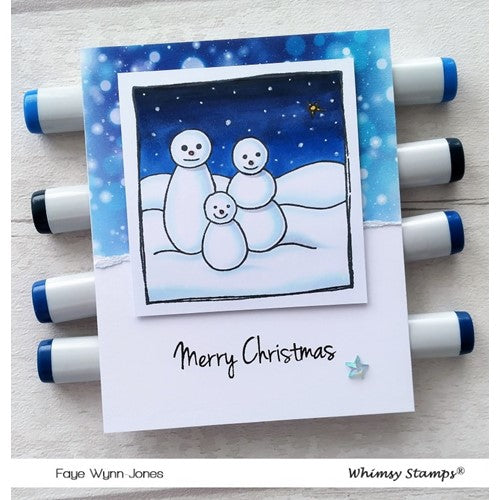 Simon Says Stamp! Whimsy Stamps FADOODLE STARRY NIGHT Clear Stamps CWSD172a*
