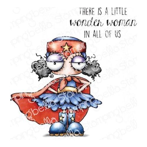 Simon Says Stamp! Stamping Bella MINI ODDBALL SUPERHERO Cling Stamps eb1083