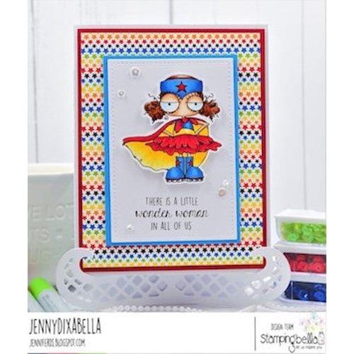 Simon Says Stamp! Stamping Bella MINI ODDBALL SUPERHERO Cling Stamps eb1083