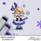Simon Says Stamp! Stamping Bella MINI SNOWFLAKE ODDBALL Cling Stamps eb1086