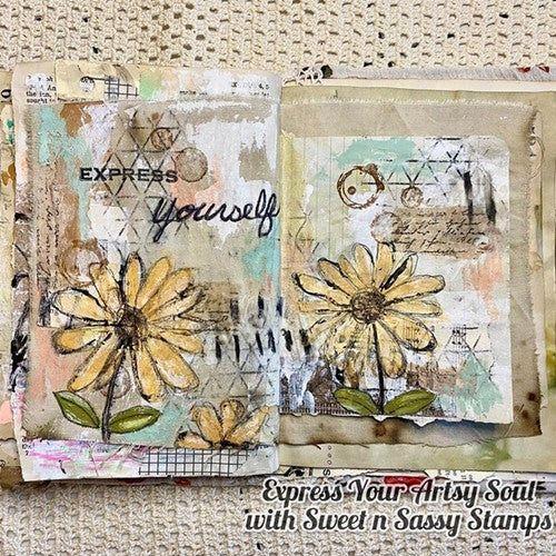 Simon Says Stamp! Sweet 'N Sassy SCRIPT BACKGROUND Clear Stamp sns-21-057