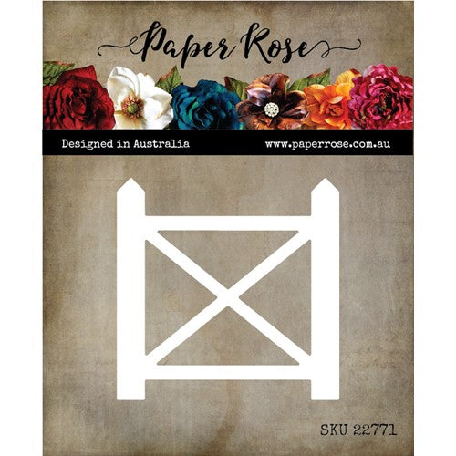 Simon Says Stamp! Paper Rose FARM GATE Die 22771*