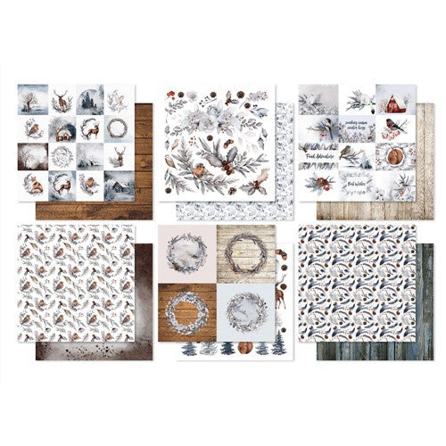 Simon Says Stamp! Paper Rose WINTER WOODS 6x6 Paper Pad 24364