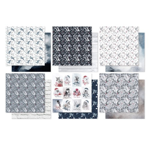 Simon Says Stamp! Paper Rose WINTER STROLL 6x6 Paper Pad 24316