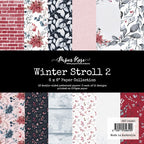 Simon Says Stamp! Paper Rose WINTER STROLL 2.0 6x6 Paper Pad 24340