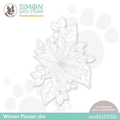 Simon Says Stamp! Simon Says Stamp WINTER FLOWER Wafer Die sssd112532c
