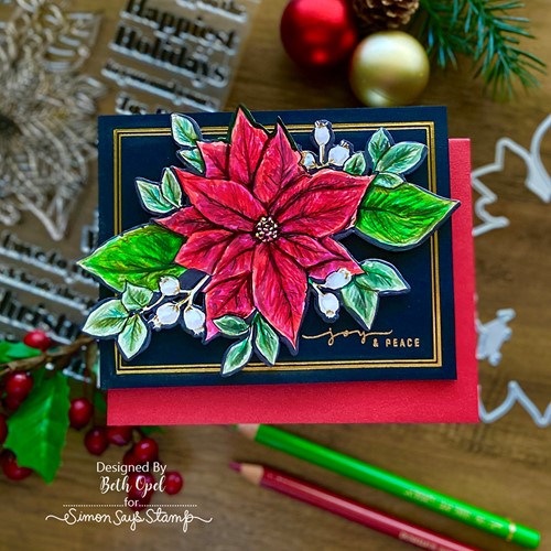 Simon Says Stamp! Simon Says Stamp WINTER FLOWER Wafer Die sssd112532c