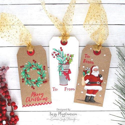 Simon Says Stamp! Simon Says Stamp SCALLOPED GIFT TAGS Wafer Dies sssd112539 | color-code:ALT0