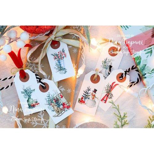 Simon Says Stamp! Simon Says Stamp SCALLOPED GIFT TAGS Wafer Dies sssd112539 | color-code:ALT01