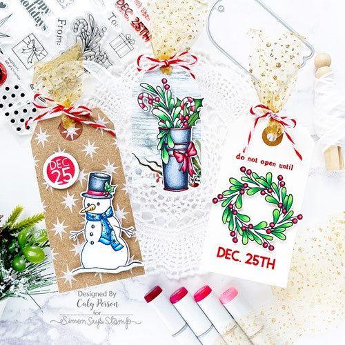 Simon Says Stamp! Simon Says Stamp SCALLOPED GIFT TAGS Wafer Dies sssd112539