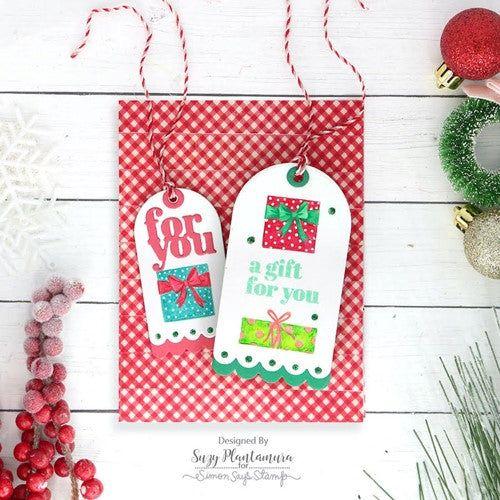 Simon Says Stamp! Simon Says Stamp SCALLOPED GIFT TAGS Wafer Dies sssd112539 | color-code:ALT4