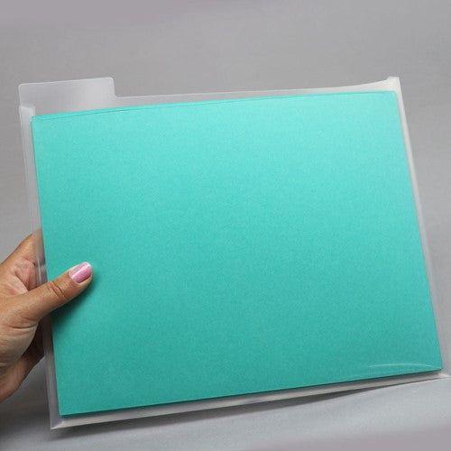 Simon Says Stamp! Stamp N Storage 8.5x11 LANDSCAPE PAPER STORAGE POCKETS 41186