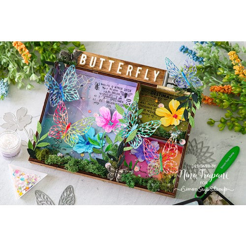 Simon Says Stamp! Simon Says Stamp STYLIZED BUTTERFLY Wafer Dies sssd112500c | color-code:ALT0