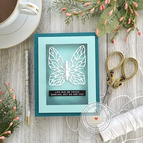 Simon Says Stamp! Simon Says Stamp STYLIZED BUTTERFLY Wafer Dies sssd112500c | color-code:ALT1