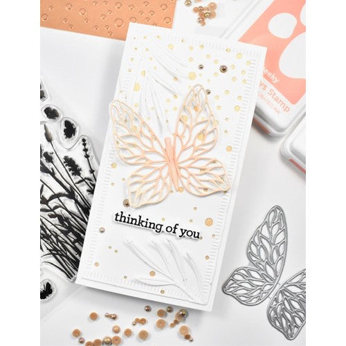 Simon Says Stamp! Simon Says Stamp STYLIZED BUTTERFLY Wafer Dies sssd112500c