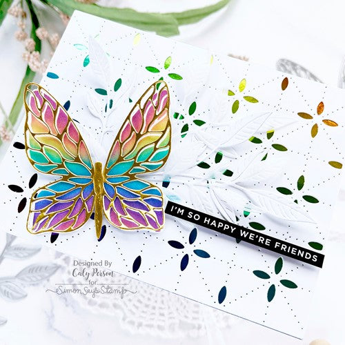 Simon Says Stamp! Simon Says Stamp STYLIZED BUTTERFLY Wafer Dies sssd112500c | color-code:ALT4